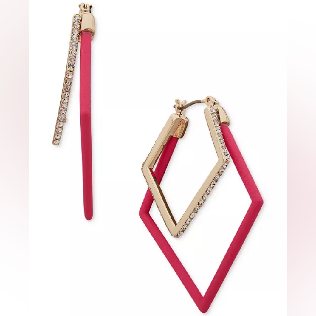 Karl Lagerfeld Geometric Earrings